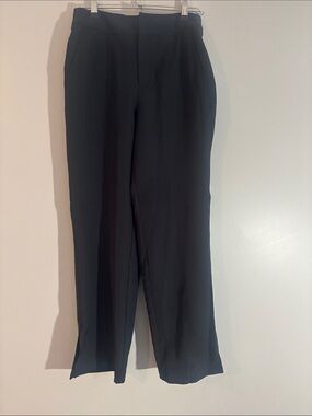 CALIA by Carrie Underwood Black Pleated High-Waist Trousers